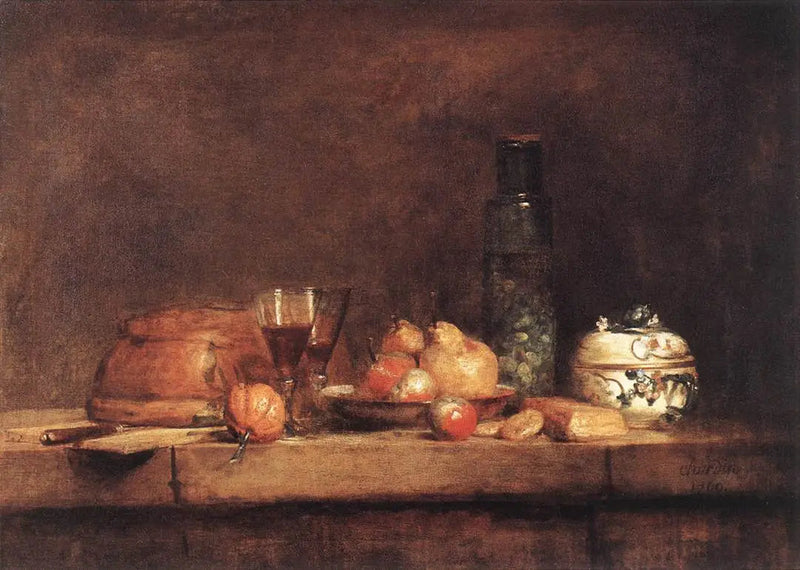 The Olive Jar - Jean Siméon Chardin