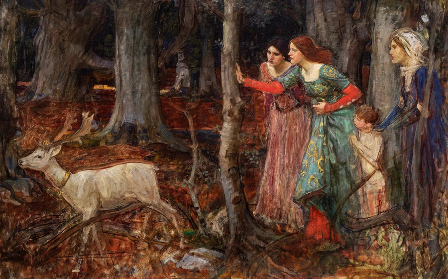 The Mystic Wood - John William Waterhouse
