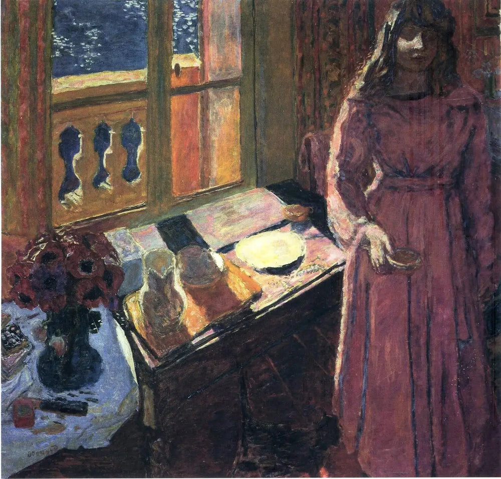Le Bol de lait - Pierre Bonnard image 1 copie de tableau peinte à la main