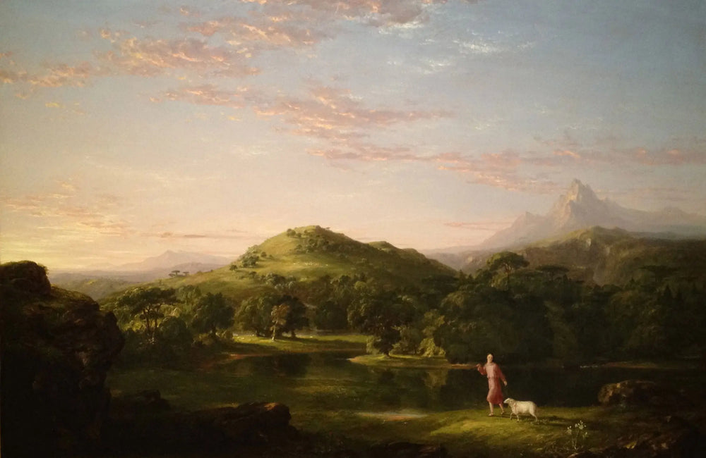 Le Bon Pasteur - Thomas Cole - Alpha Reproduction