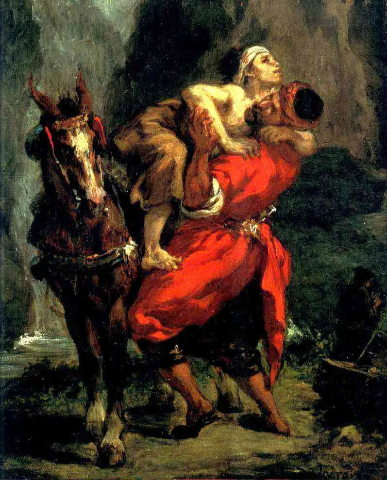 The Good Samaritan - Eugène Delacroix
