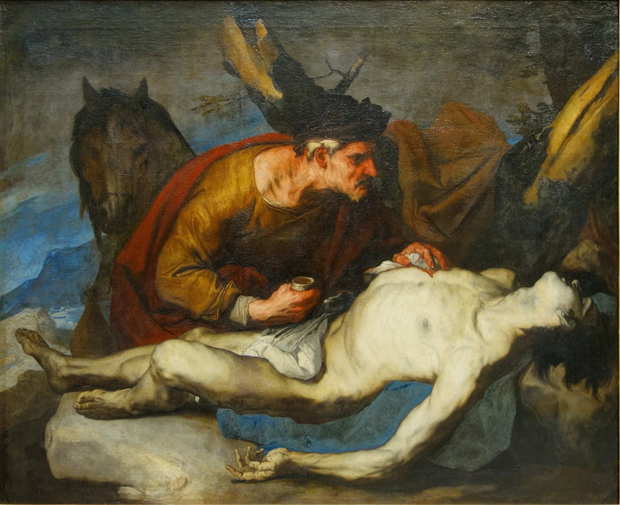 The Good Samaritan - Luca Giordano