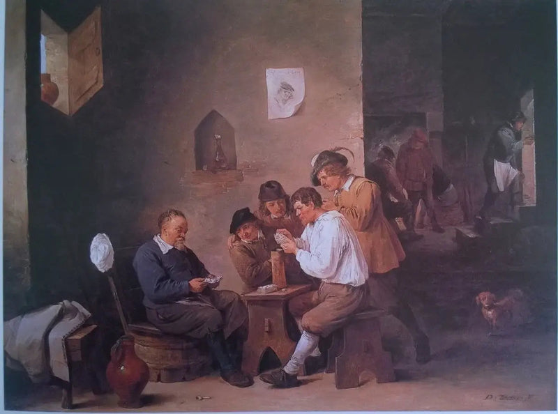 The White Bonnet - David Teniers the Younger