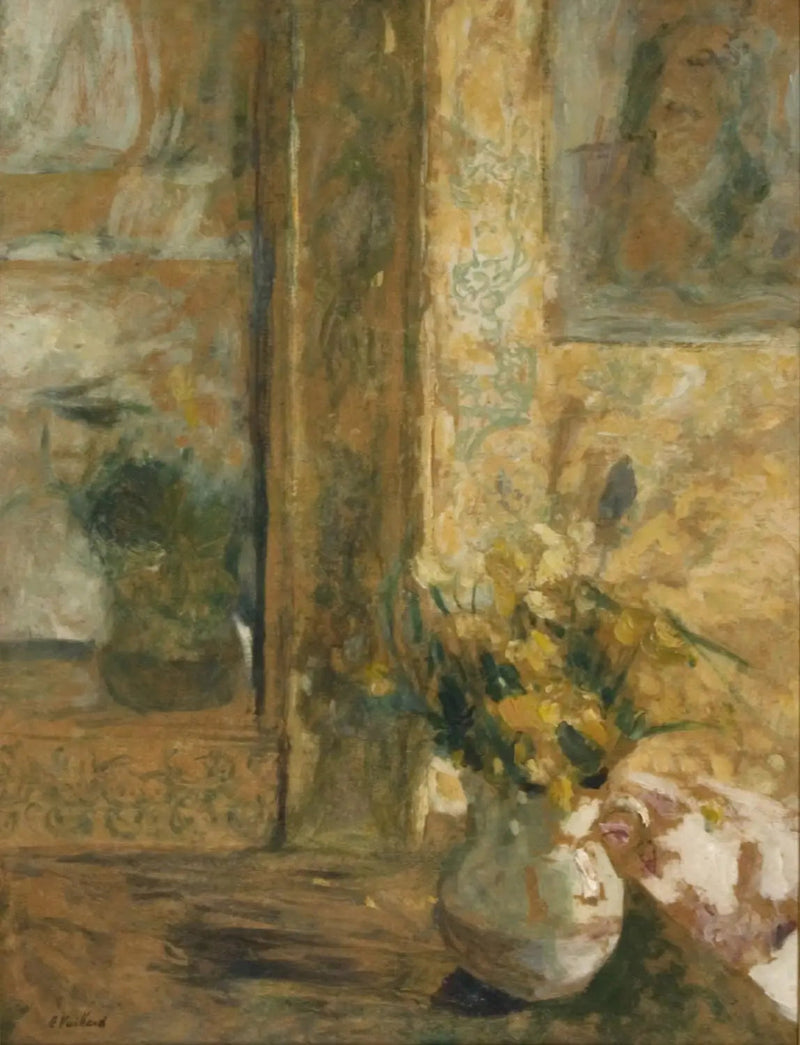 The bouquet and the ice - Édouard Vuillard