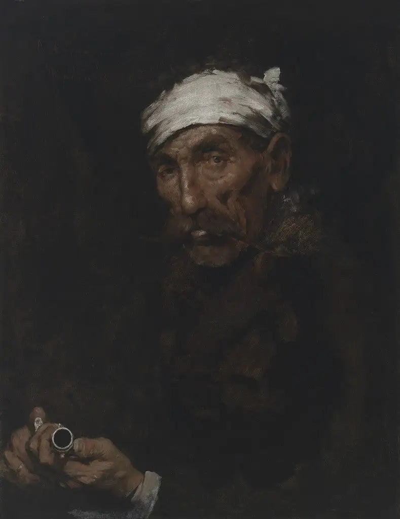 The wounded poacher - William Merritt Chase
