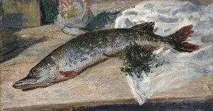 The Pike - Alfred Sisley