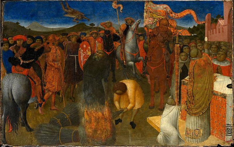 The Heretic's Bonfire - Stefano di Giovanni (Sassetta)
