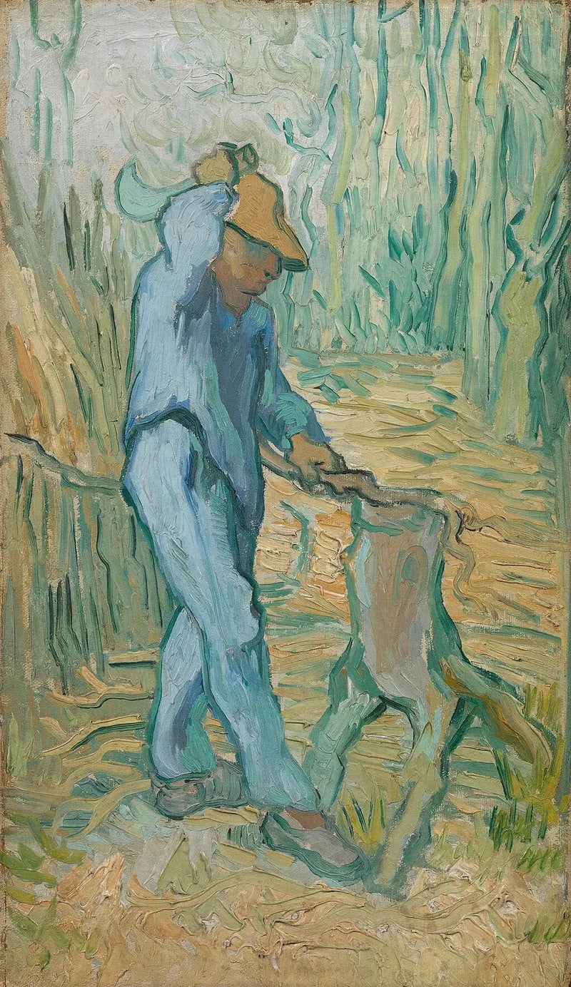 The Woodcutter (after Millet) - Vincent van Gogh