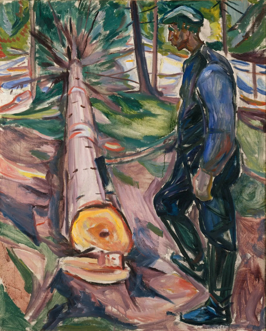 The Lumberjack - Edvard Munch