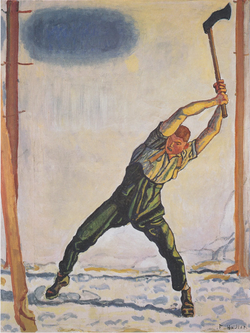 The Lumberjack - Ferdinand Hodler