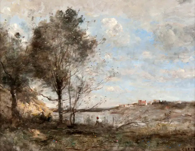 The Woodcutter - Jean-Baptiste Camille Corot