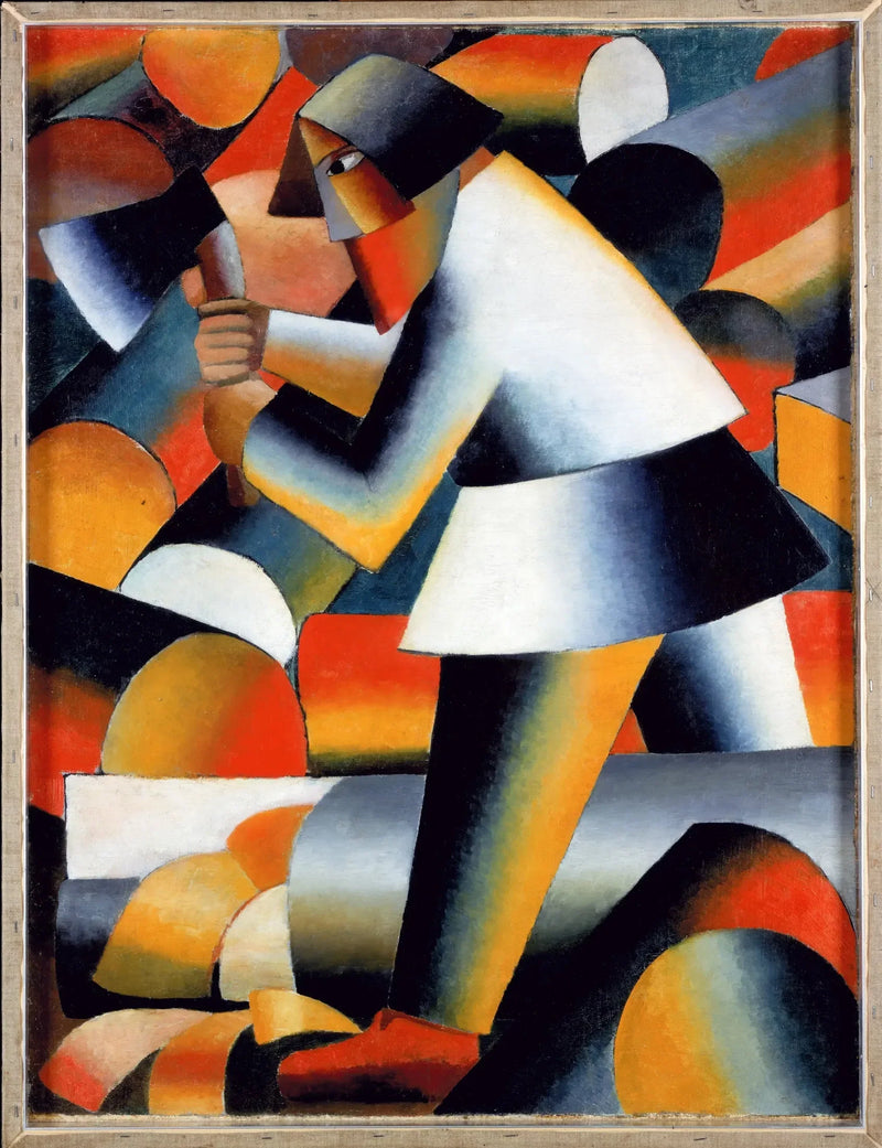 The Lumberjack - Kazimir Malevich