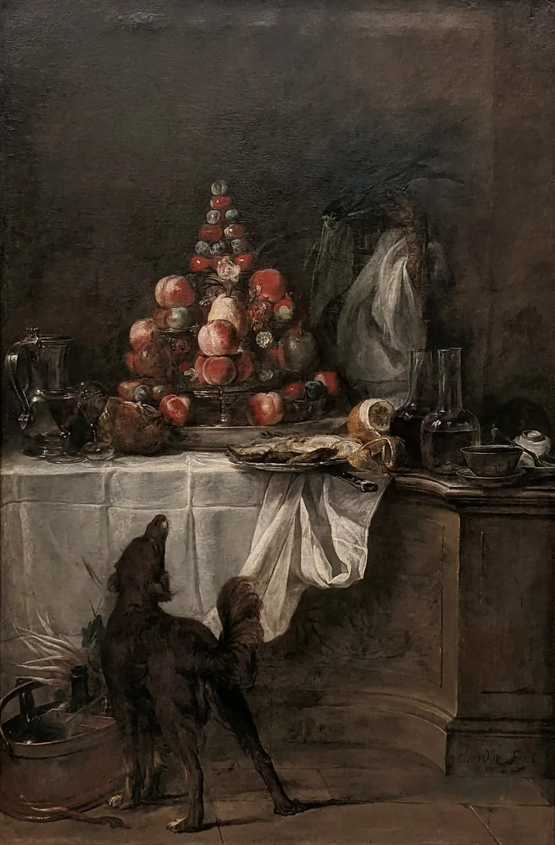 The Buffet - Jean Simeón Chardin