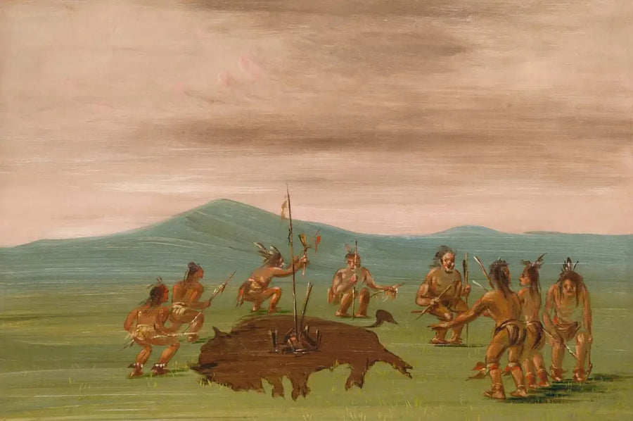 The medicinal buffalo of the Sioux - George Catlin