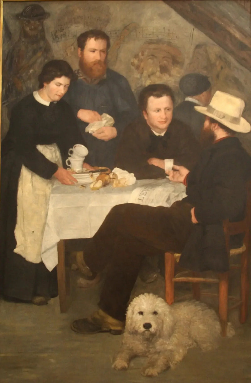 The Cabaret of Mother Antony - Pierre-Auguste Renoir