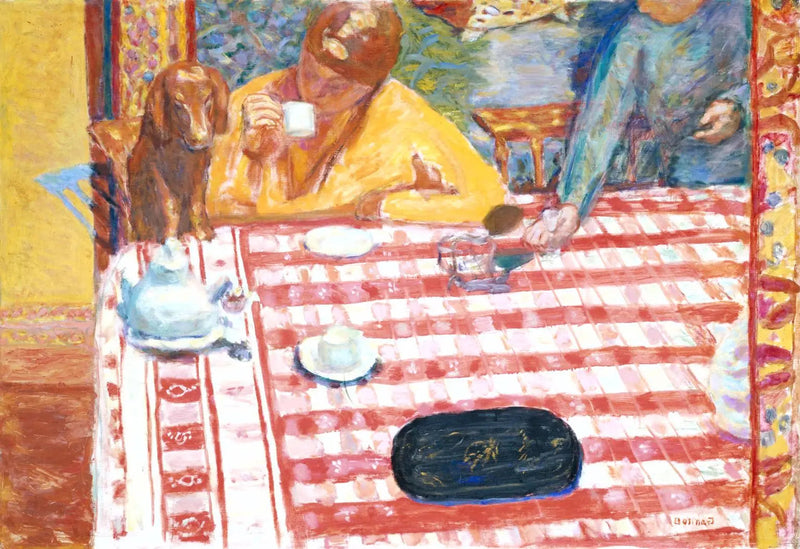 The Café - Pierre Bonnard