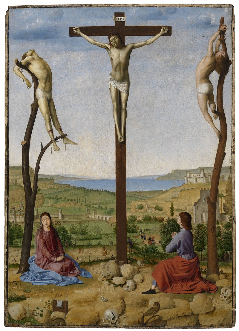 The Calvary - Antonello de Messine