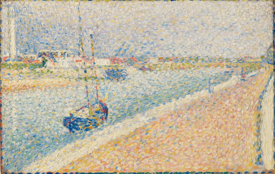 The Canal at Gravelines, Petit-Fort-Philippe - Georges Seurat