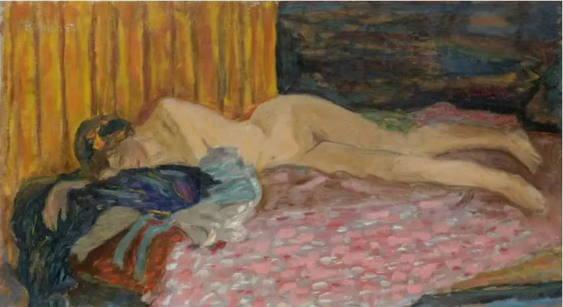 THE PINK SOFA - Pierre Bonnard