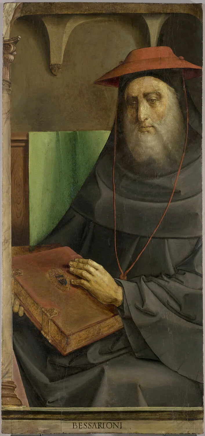 The Cardinal Bessarion - Pedro Berruguete