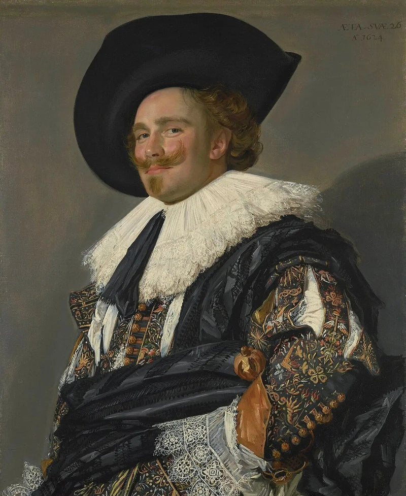 The Smiling Cavalier - Frans Hals