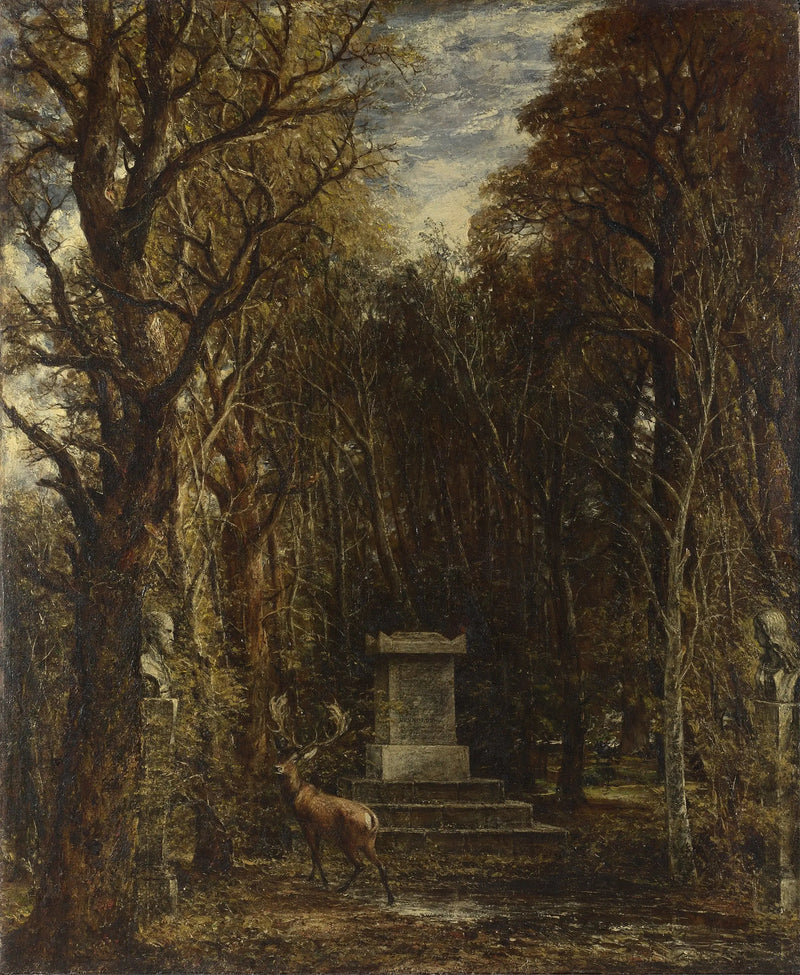 The Cenotaph in memory of Sir Joshua Reynolds - John Constable