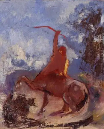 The Centaur with Bow - Odilon Redon