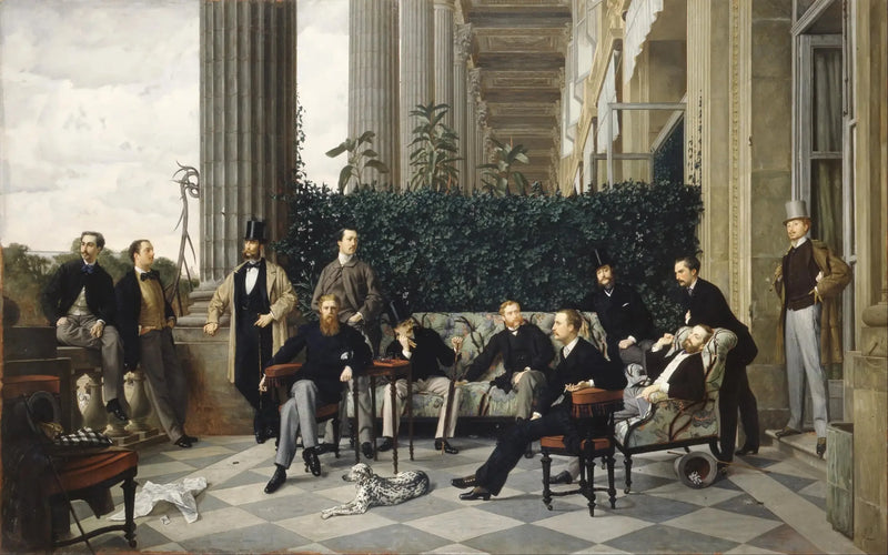 The Circle of Rue Royale - James Tissot