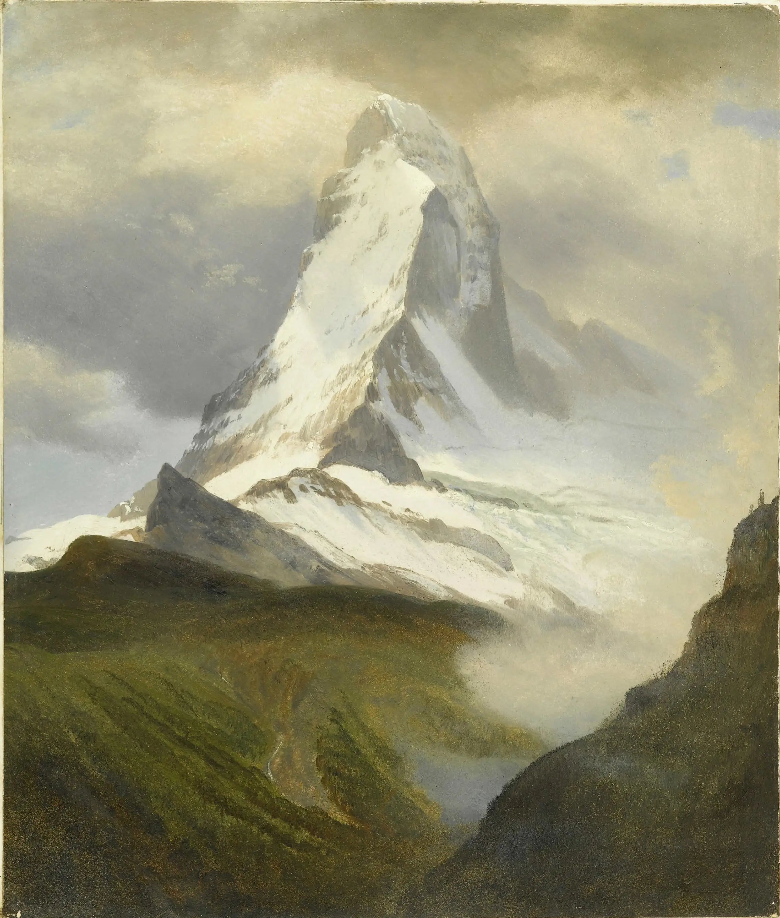 Le Cervin - Albert Bierstadt - Alpha Reproduction