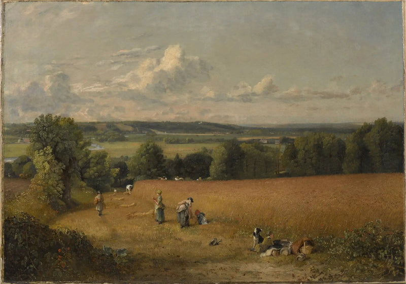 The wheat field - John Constable