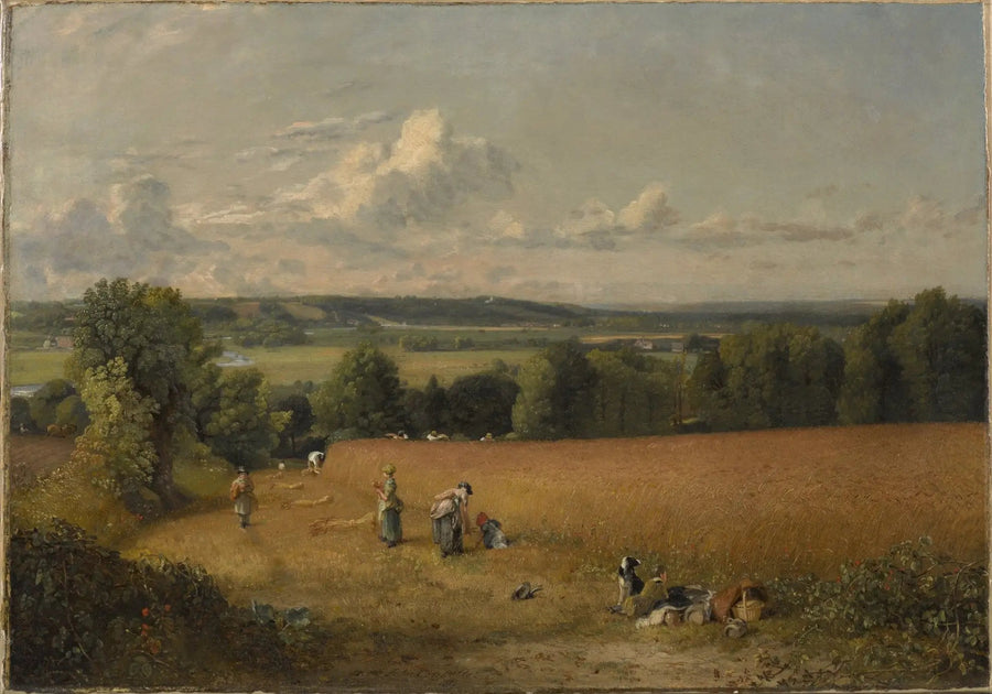 The wheat field - John Constable