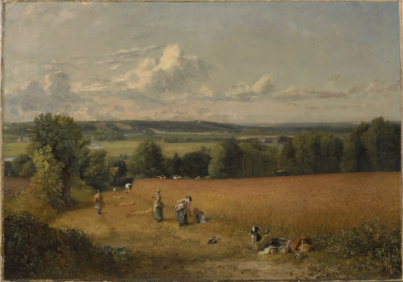 The wheat field - John Constable