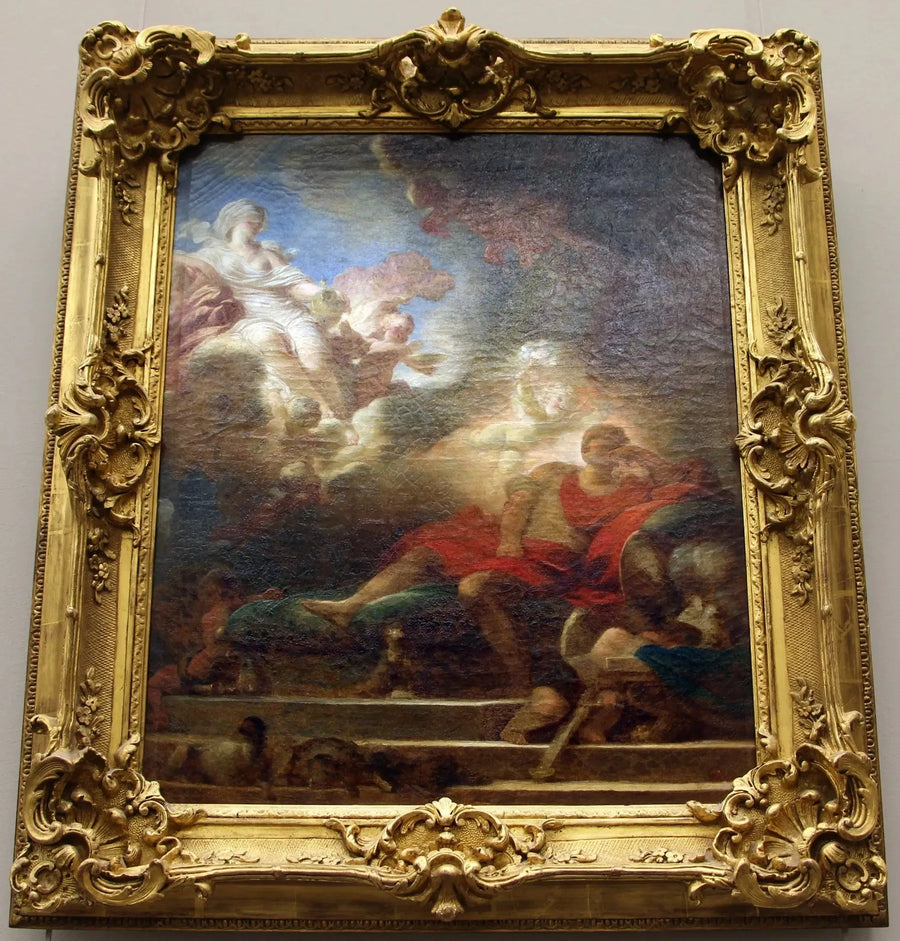 The Song of Love of the Warrior - Jean-Honoré Fragonard