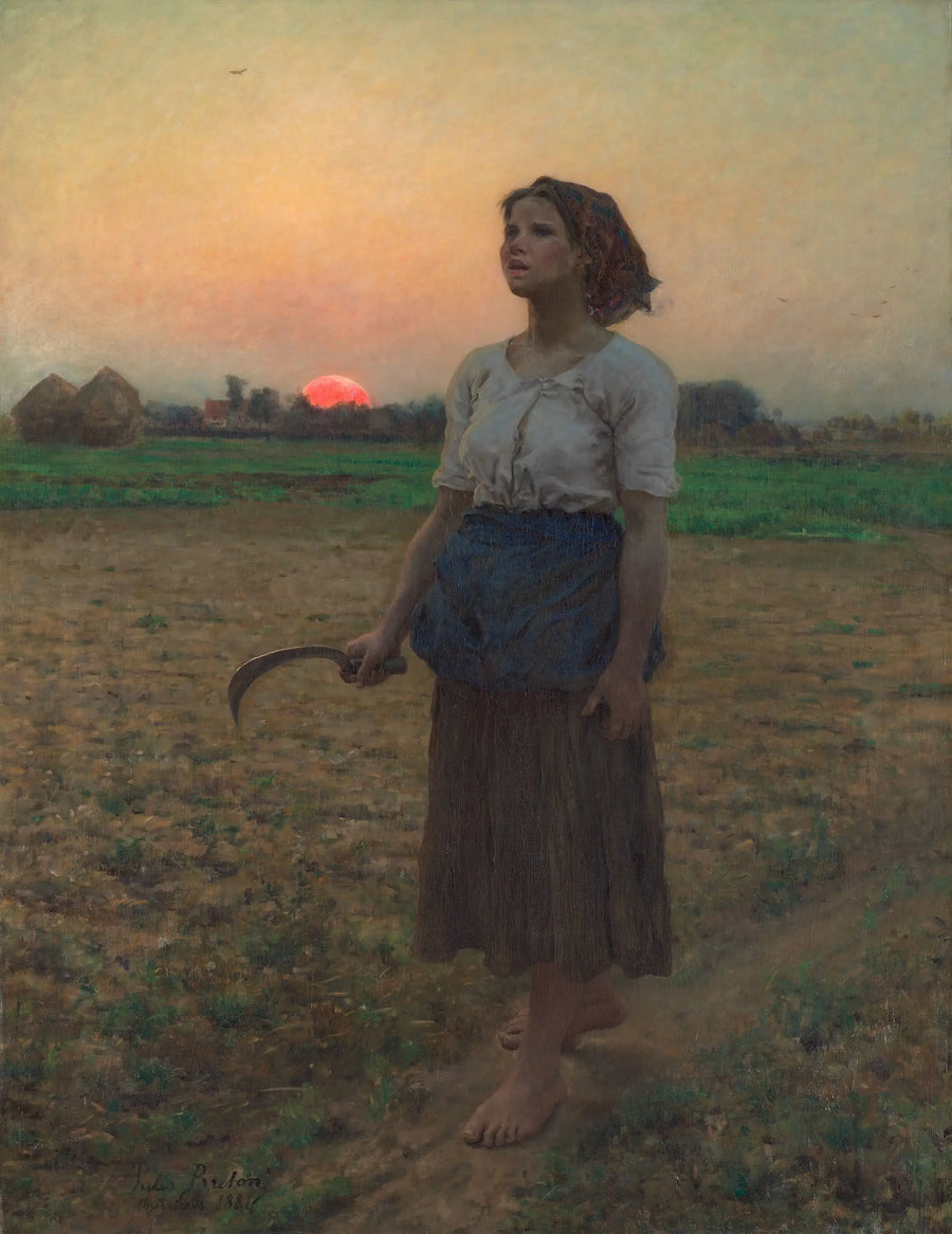 Le Chant de l’Alouette - Jules Breton - Alpha Reproduction