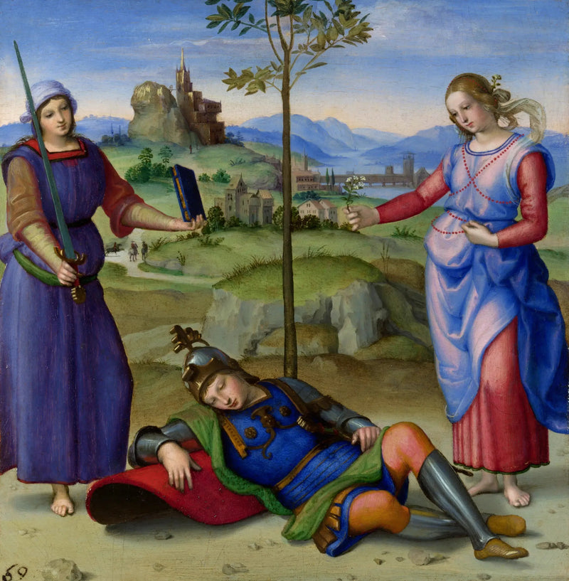 The Knight's Song - Raphael Sanzio