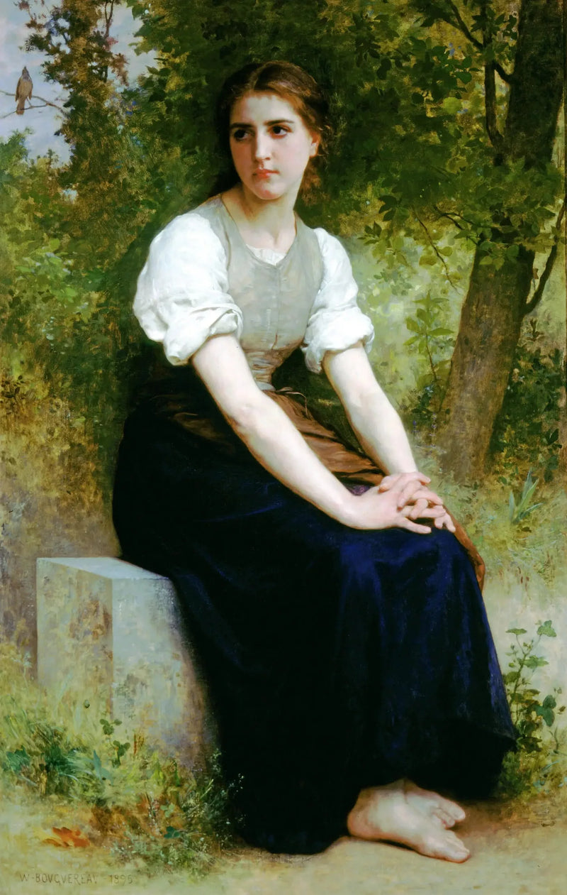 The Song of the Nightingale - Bouguereau