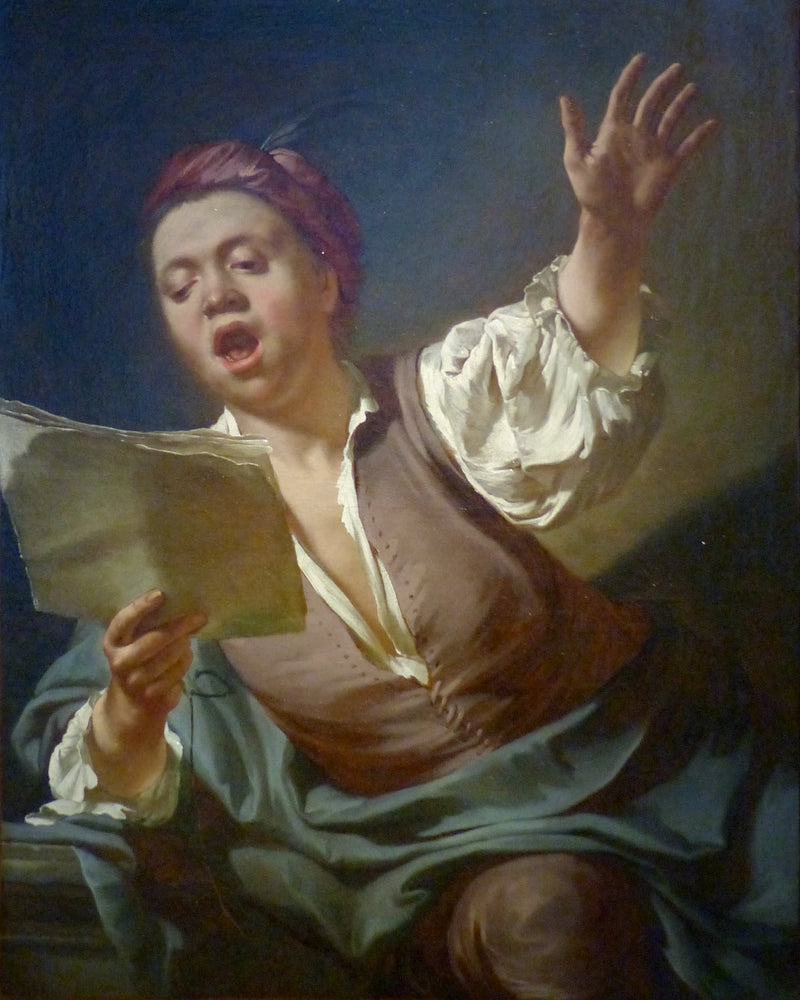 The Singer - Giovanni Battista Piazzetta