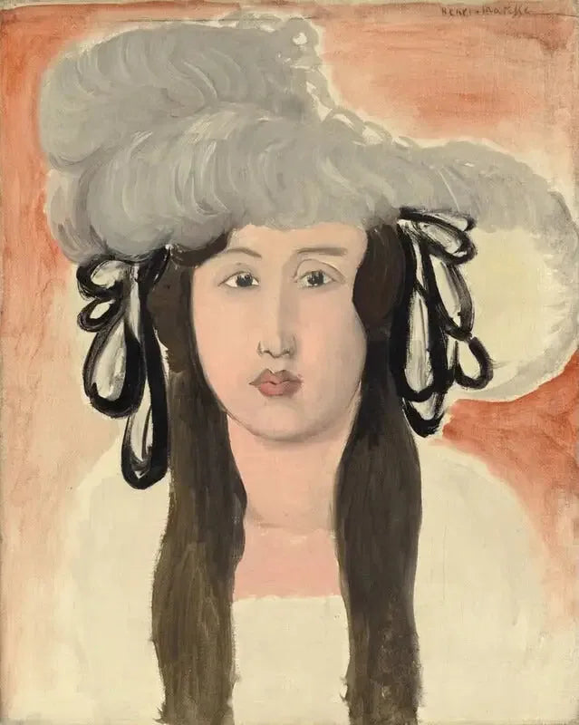 The Feathered Hat - Henri Matisse