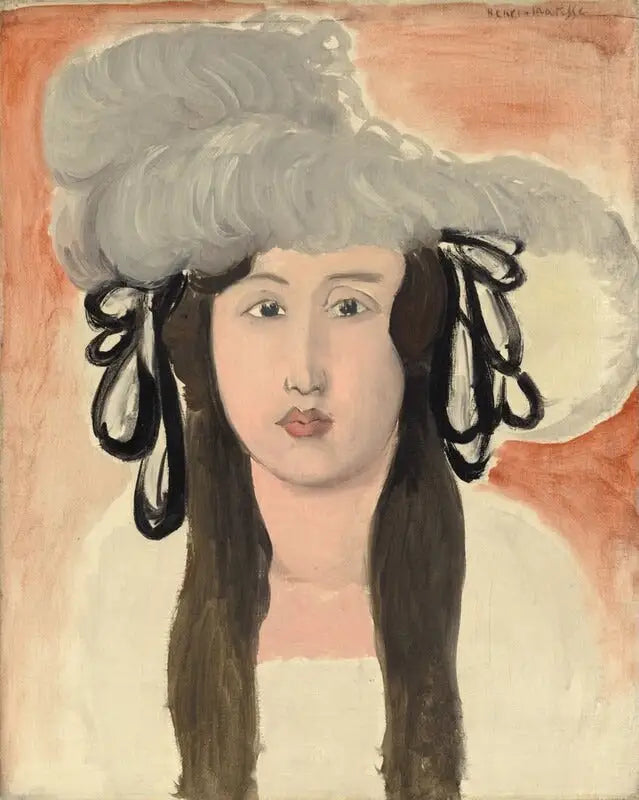 The Feathered Hat - Henri Matisse
