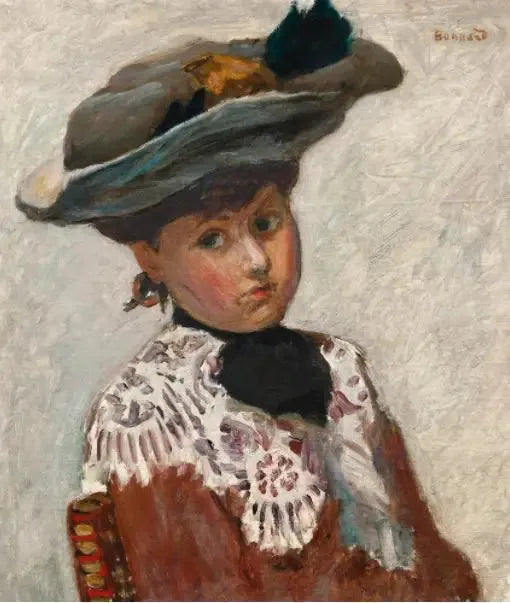 THE HAT - Pierre Bonnard