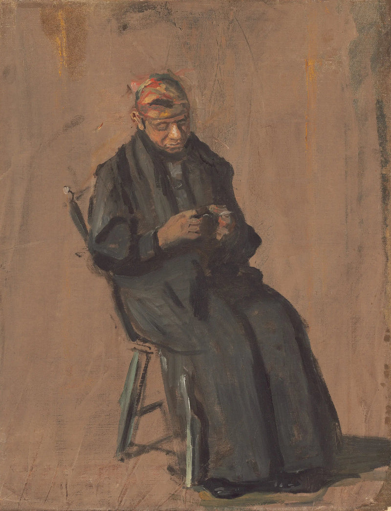 The Little Red Riding Hood - Thomas Eakins