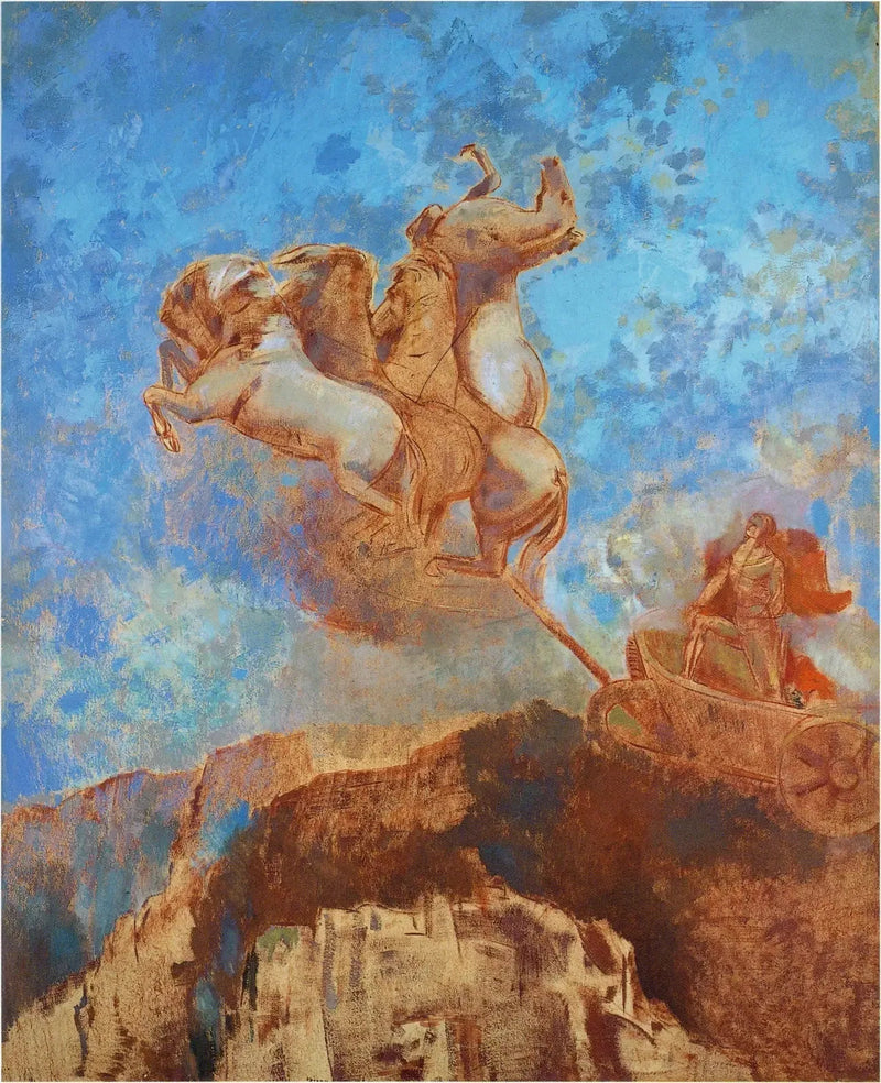The Chariot of Apollo - Odilon Redon