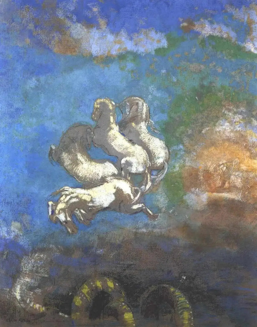The Chariot of Apollo - Odilon Redon
