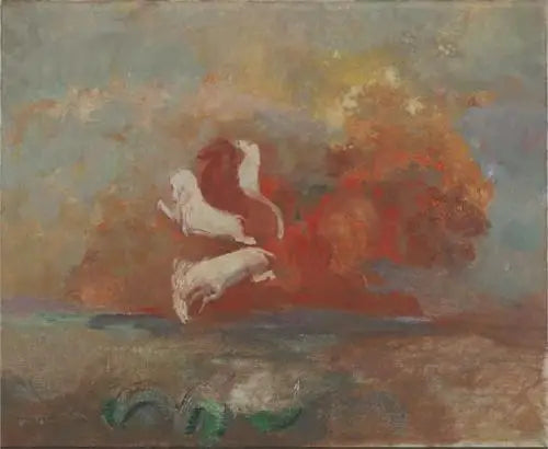 The Chariot of Apollo - Odilon Redon