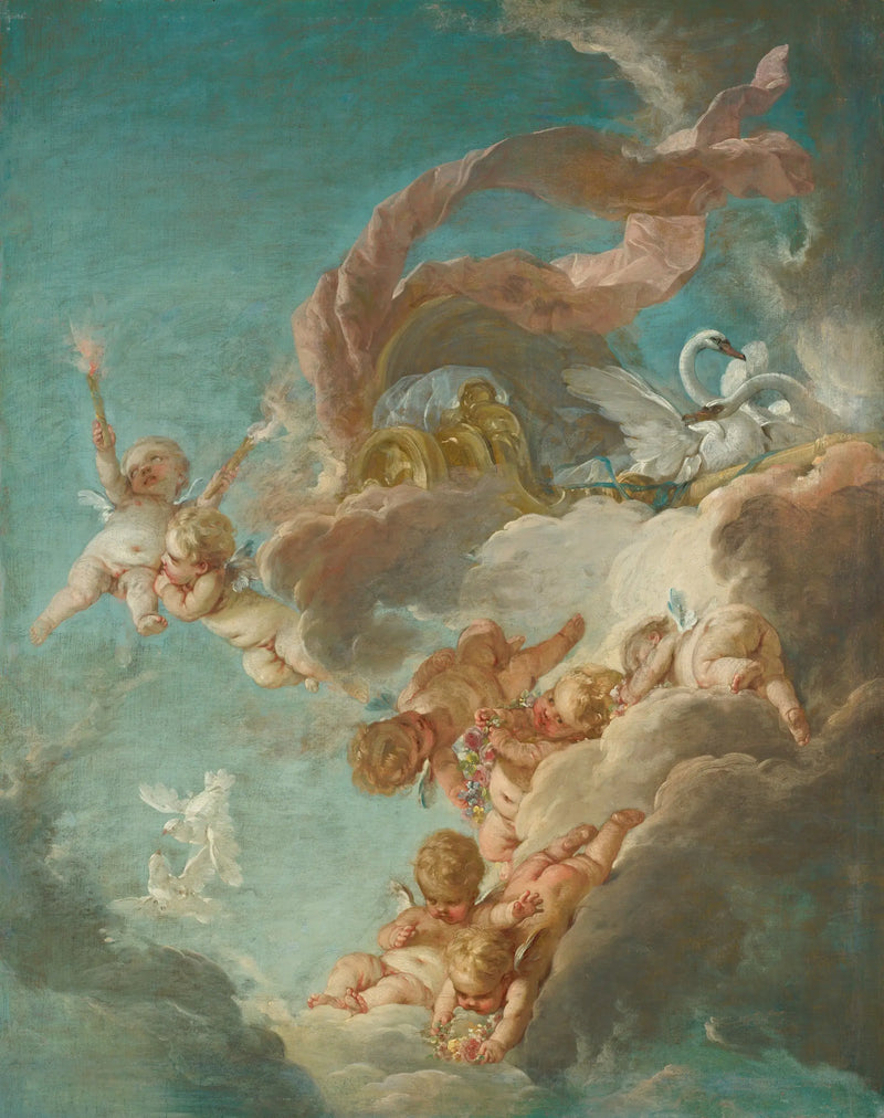 The Chariot of Venus - François Boucher