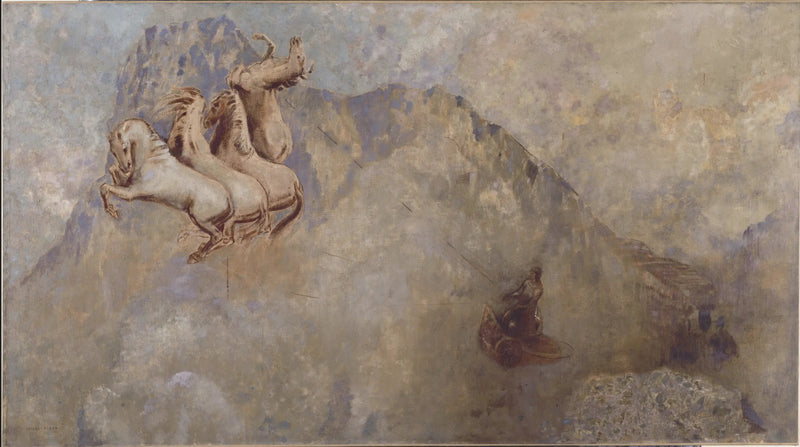 The Sun Chariot - Odilon Redon