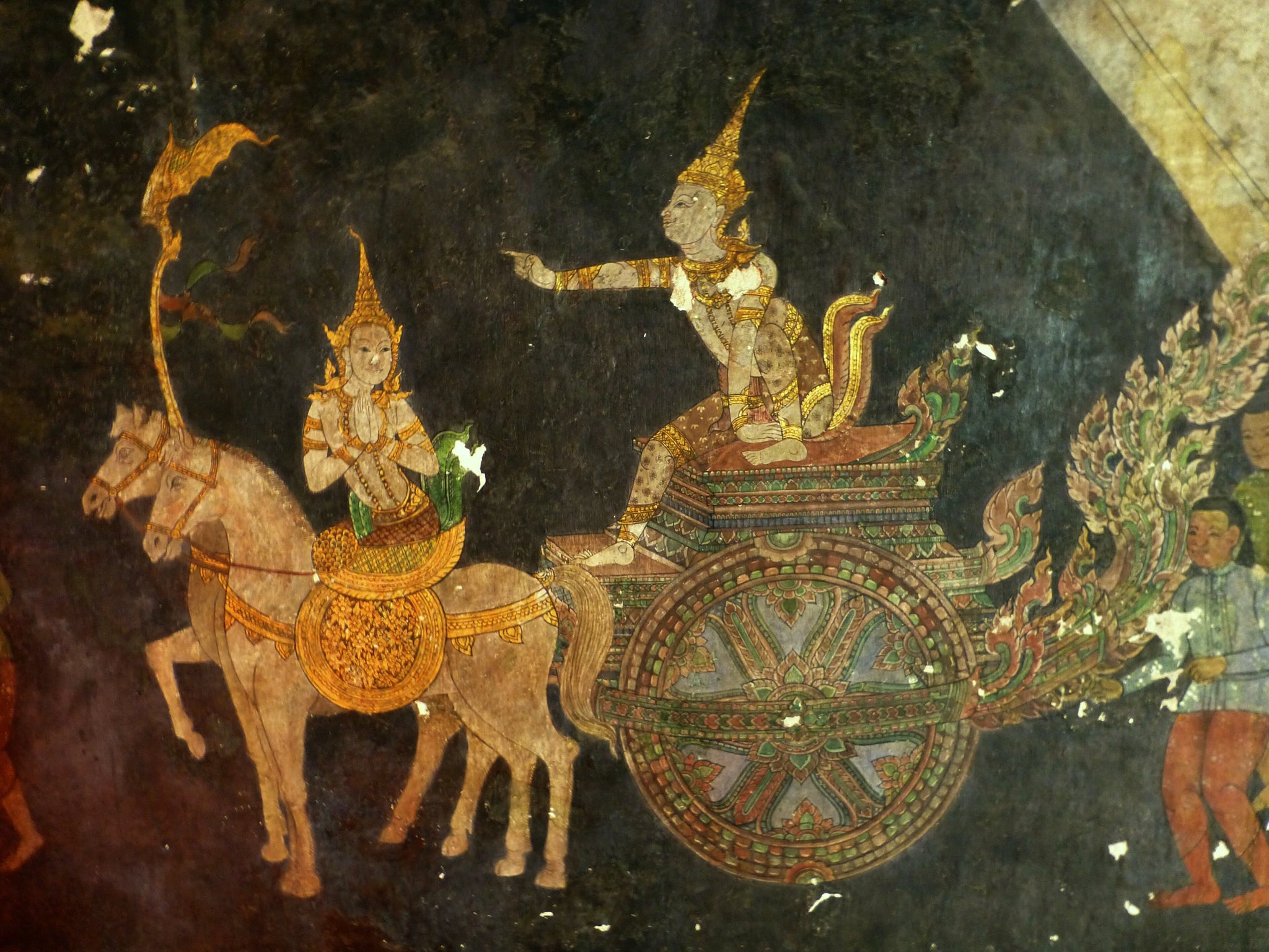 Le Char royal, Ateliers de Wat Suthat, XIXe siècle