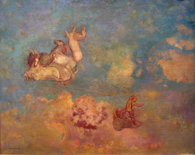 The Chariot of Apollo - Odilon Redon
