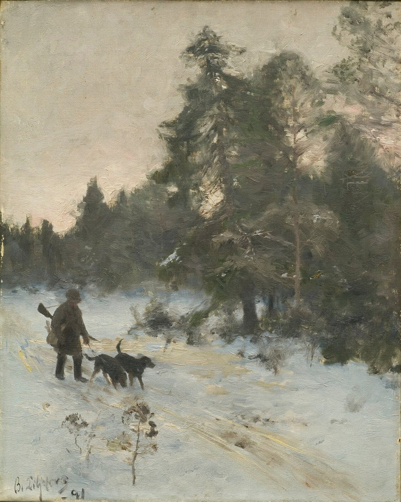 The Hunter - Bruno Liljefors