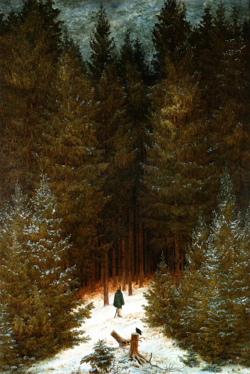 The Hunter in the Forest - Caspar David Friedrich